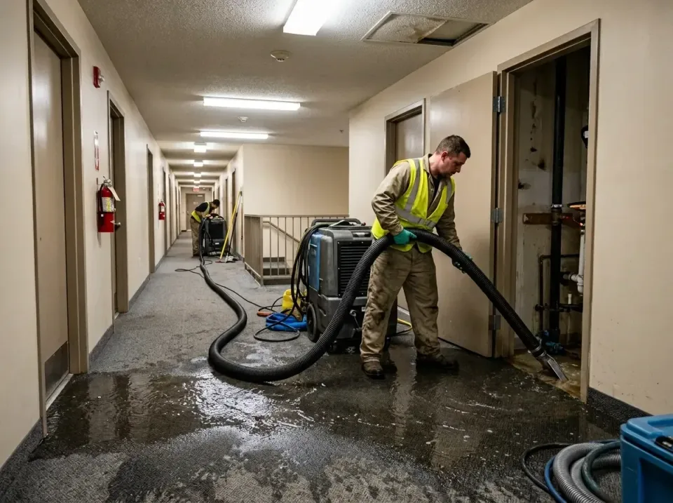 multi-unit-apartment-hallway-f-005 — frequently asked questions, Emergency Burst Pipe Water Extraction & Removal in Kelso, WA